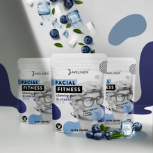 Cargar imagen en el visor de la galería, JAWLINER® Goma de Mascar - Facial Fitness - Blueberry Ice

