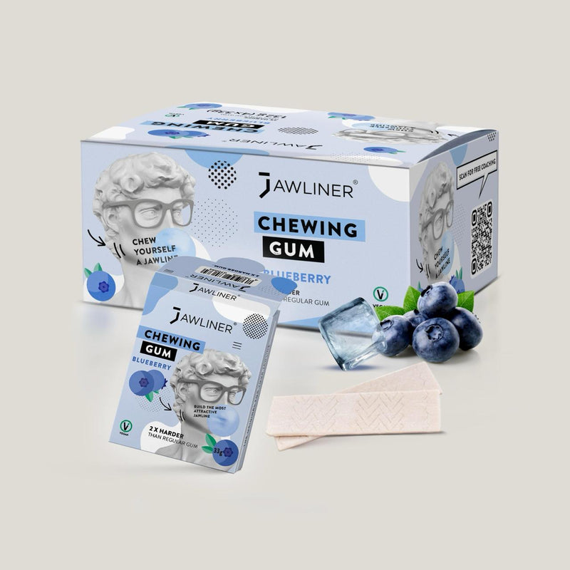 Chicle para Mandíbula - Arándano - Medium
