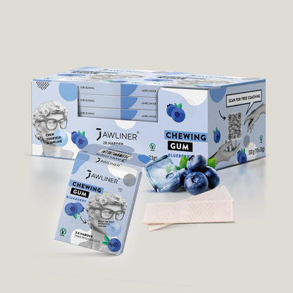 Chicle para Mandíbula - Arándano - Medium