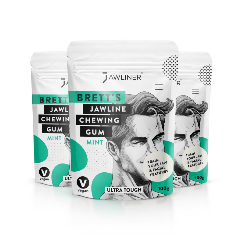 Chicle para Mandíbula - Brett – Menta - Hard