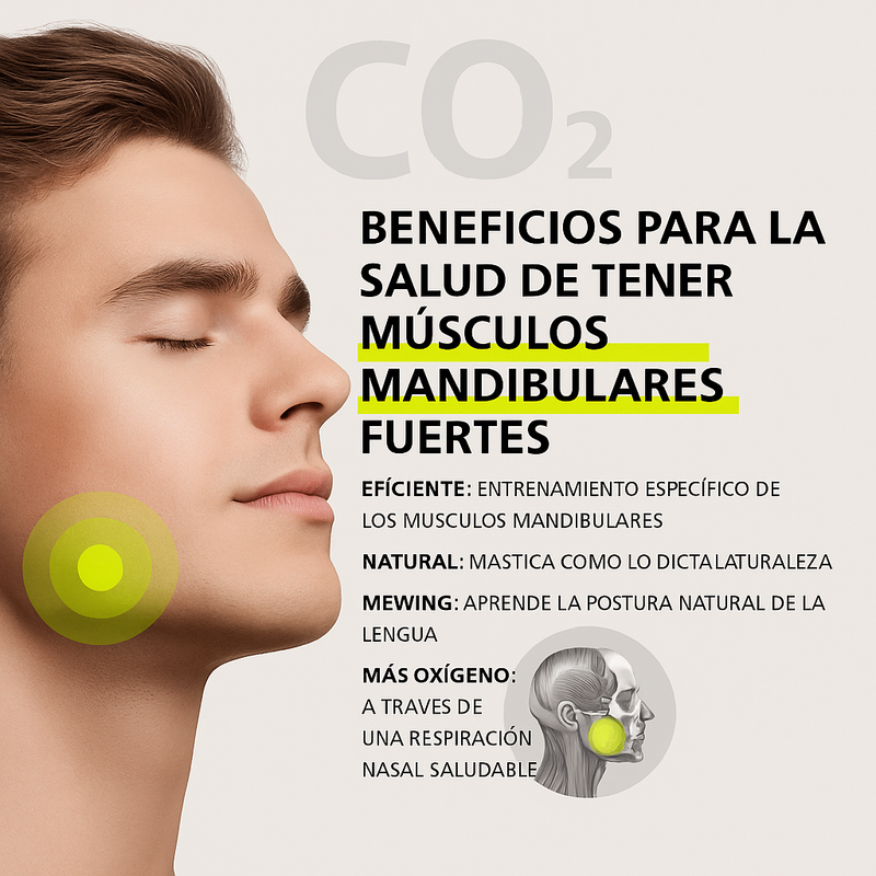 Chicle para Mandíbula - Arándano - Medium