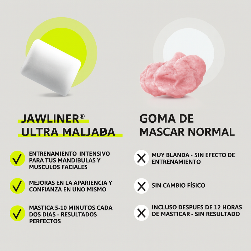 Chicle para Mandíbula - Arándano - Medium