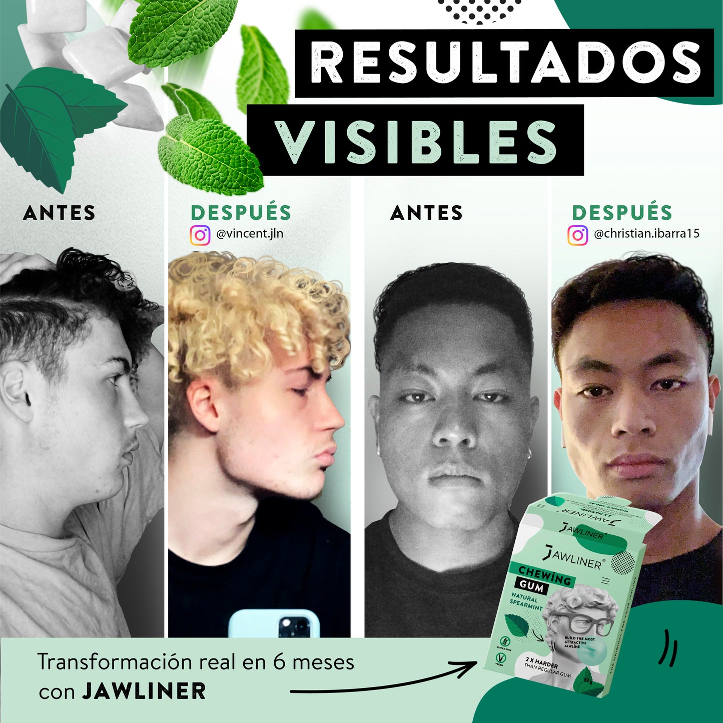 Chicle Hard x2 Menta 2 Meses