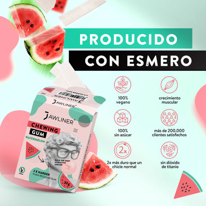 Chicle para Mandíbula - Sandía - Medium