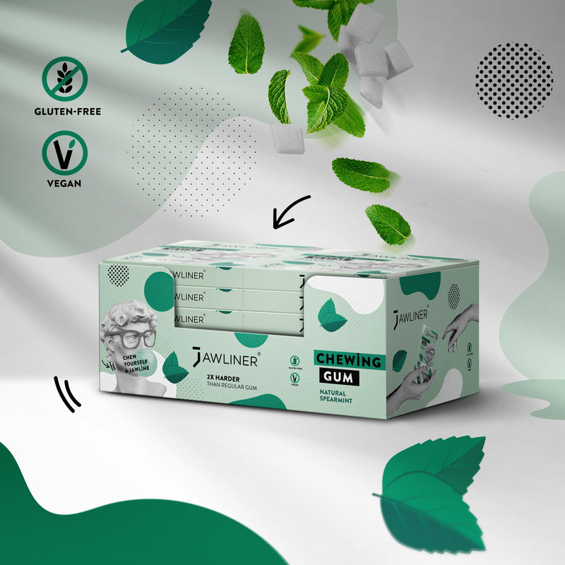 Chicle para Mandíbula - Menta - Medium